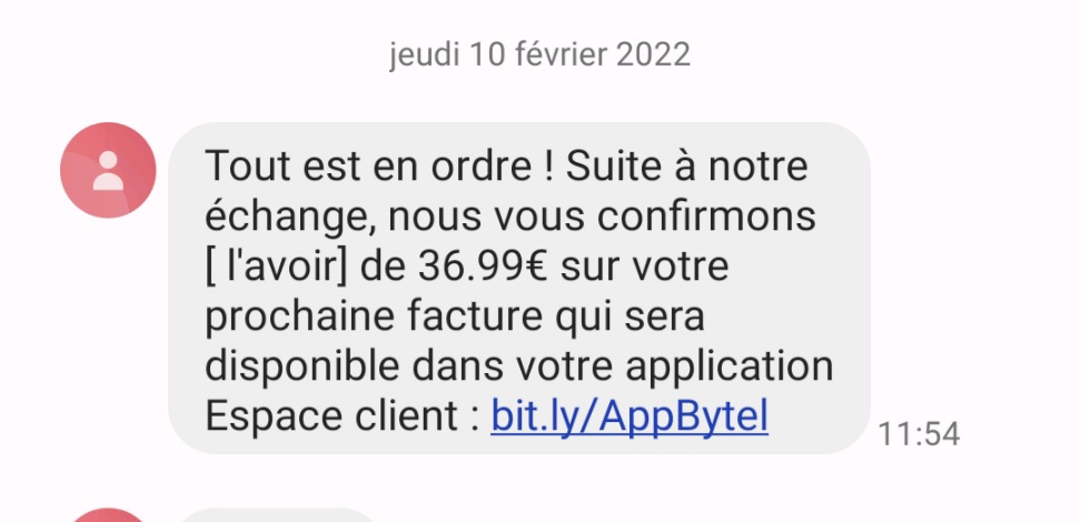 Photo n° 1 de l'avis de Fiona.E fait le 10/02/2022 à 23:59