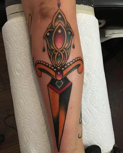 Explore moon tattoo ideas for men, creative tattoo ideas in Kingsford, available at Deft Tattoo Studio