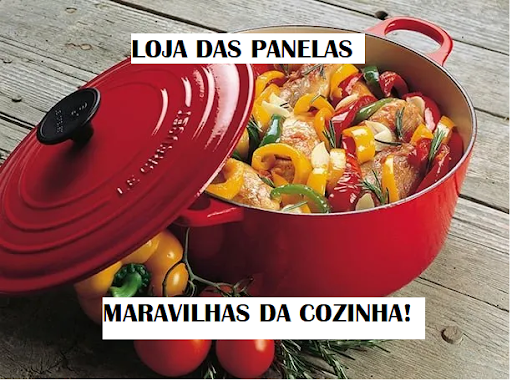 Logo da empresa - Panelas da Lelê