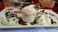 Banana split du Bistrot de Pays Le Bec Figue à Labeaume - n°7