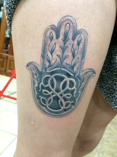 Explore leg sleeve tattoo ideas, creative tattoo ideas in Albuquerque, available at Albuquerque Ink Tattoo