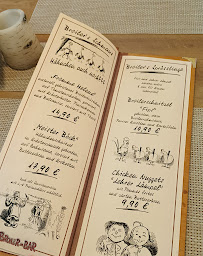 Restaurant Broiler-Bar à Sassnitz (la carte)