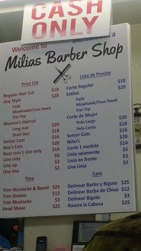 Barber Shop «Milias Barber Shop», reviews and photos, 7395 Monterey St, Gilroy, CA 95020, USA