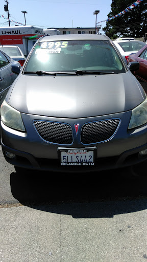 Car Dealer «Reliable Auto Sales», reviews and photos, 1701 N Texas St, Fairfield, CA 94533, USA