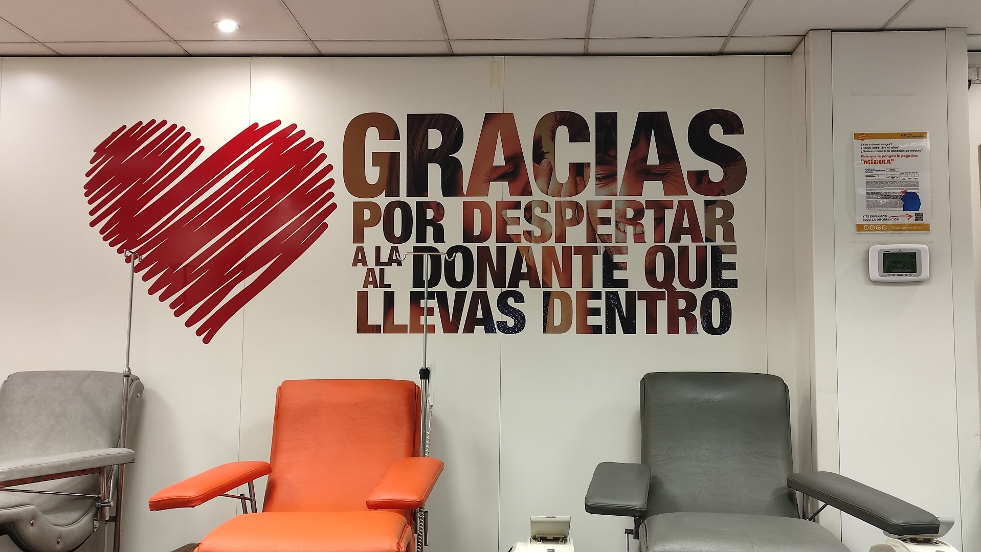 Cruz Roja. Unidad de Extracción de Sangre para la Donación