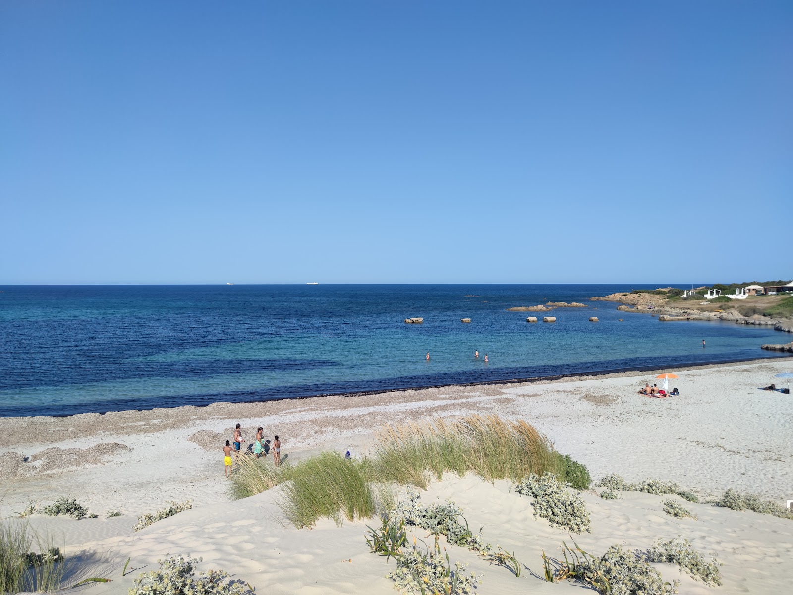 Spiaggia Del Moletto的照片 带有宽敞的海岸