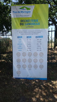 Dechetterie du Landreau à Chanverrie à Chanverrie