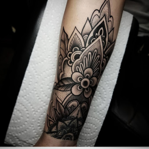 Explore army tattoo ideas, creative tattoo ideas in San Antonio, available at Firme Copias Tattoo Studio
