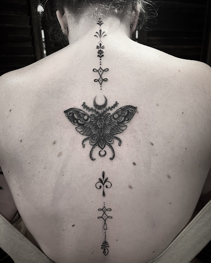 Explore mens western tattoo ideas, creative tattoo ideas in Lincoln City, available at Xeper Studio Tattoos and Temple of Personal Development