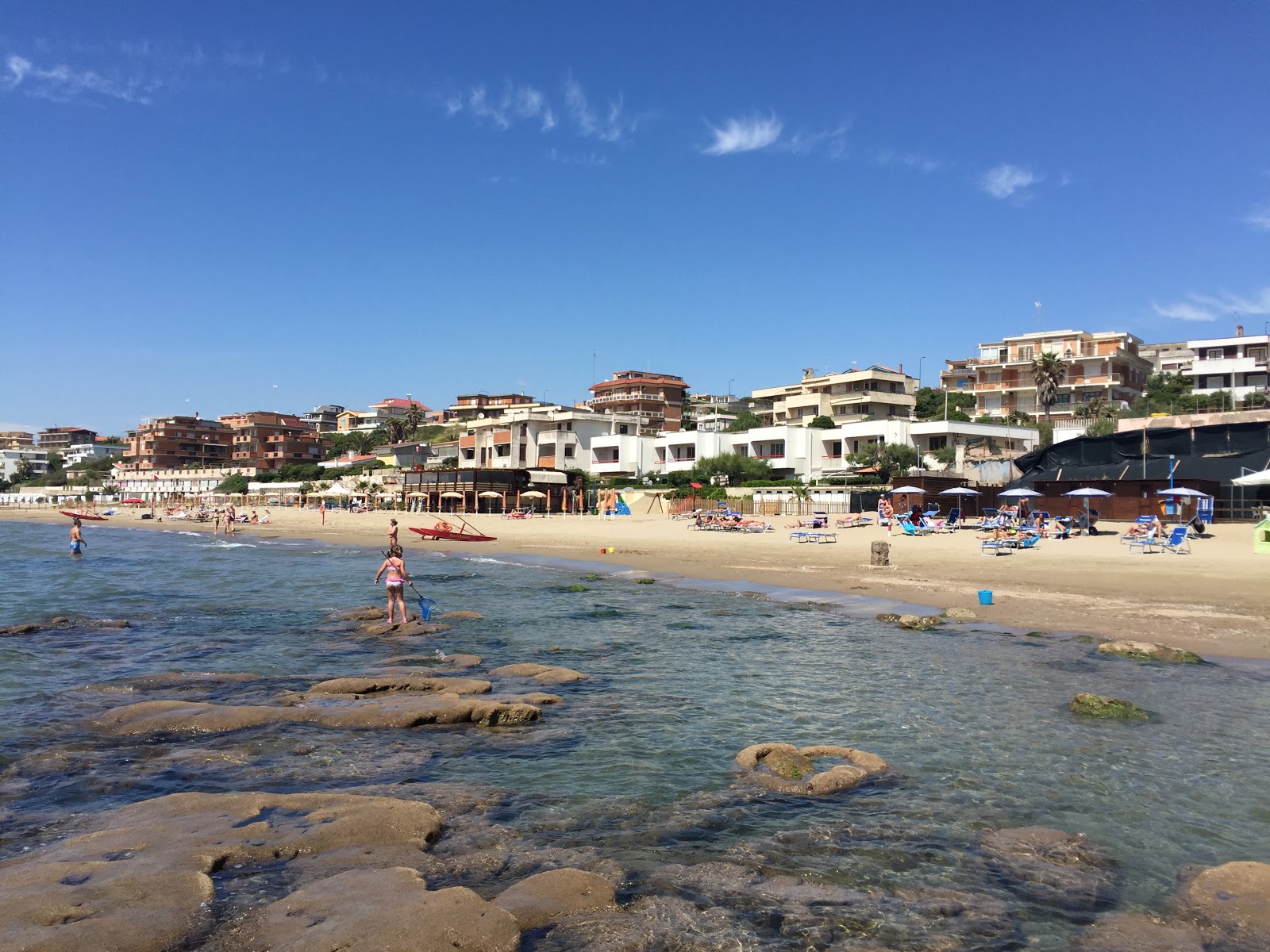 Photo de Lavinio beach avec un niveau de propreté de très propre