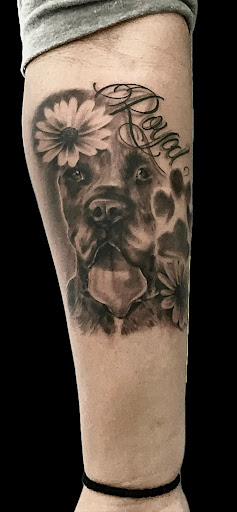 Explore cute boyfriend name tattoo ideas, creative tattoo ideas in Weatherford, available at Weatherford Tattoo Co.