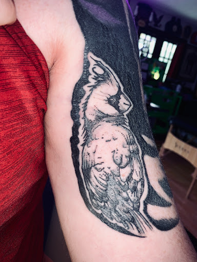 Explore warrior tattoo ideas for guys, creative tattoo ideas in Gautier, available at Voodoo Tattoo