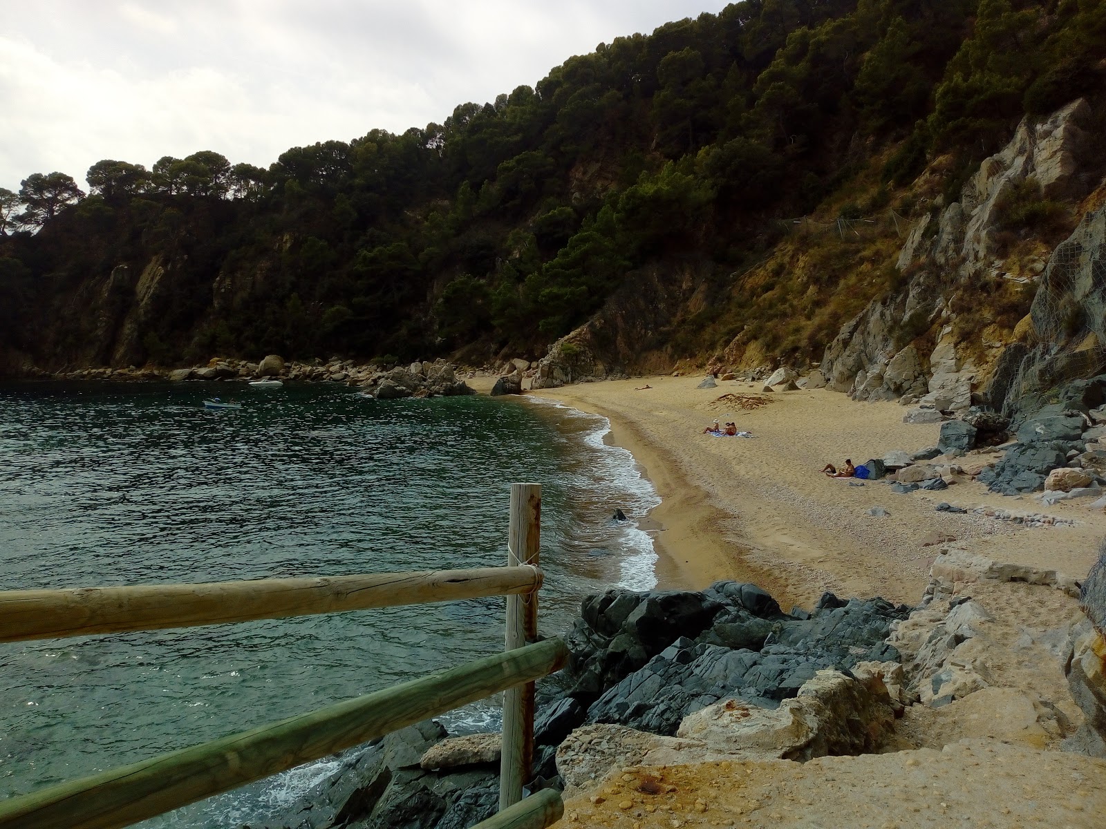 Foto de Playa de Portopi con muy limpio nivel de limpieza