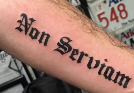 Explore violet tattoo ideas, creative tattoo ideas in Jonesboro, available at Immortal Ink