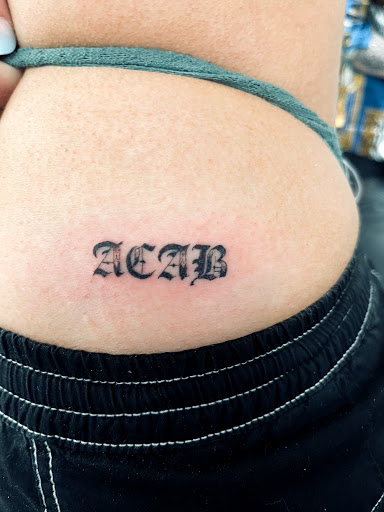 Explore cute bear tattoos ideas, creative tattoo ideas in Concord, available at Sterling Tattoo Club