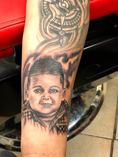 Explore badass female tattoo ideas, creative tattoo ideas in Baytown, available at Big Juniors Tattoos