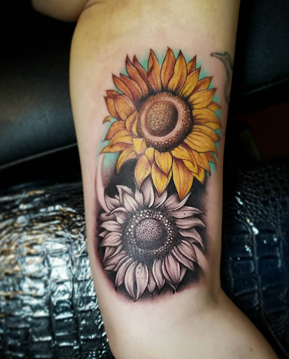 Explore male forearm tattoo ideas, creative tattoo ideas in San Antonio, available at Firme Copias Tattoo Studio