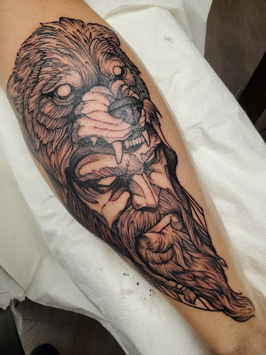 Explore destiny name tattoo ideas, creative tattoo ideas in Peoria, available at Guerrilla Ink Tattoos