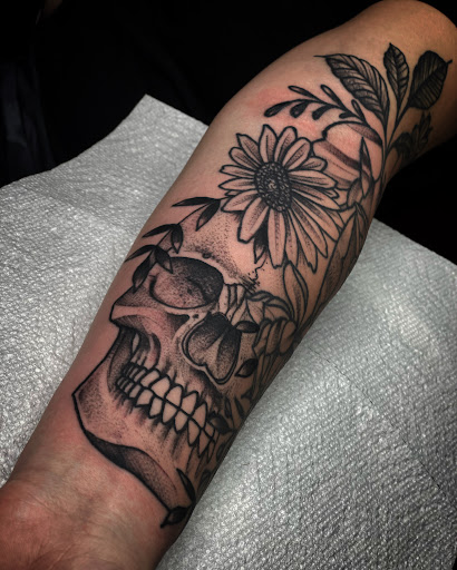 Explore montana tattoo ideas, creative tattoo ideas in Elkview, available at Andy Electric Tattoos