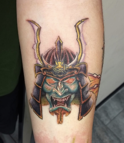 Explore shoulder mens tattoo ideas, creative tattoo ideas in Memphis, available at INKED MEMPHIS on Highland