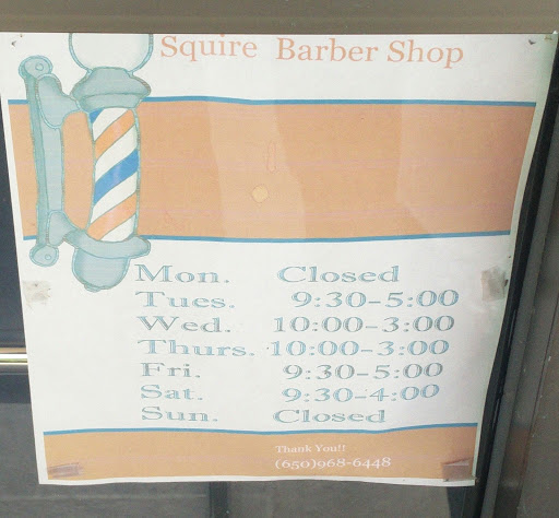 Barber Shop «Squire Barber Shop», reviews and photos, 570 N Shoreline Blvd, Mountain View, CA 94043, USA