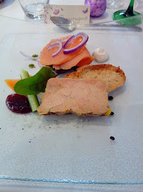 Foie gras du Restaurant français Le Kirchberg à Sarreinsming - n°4