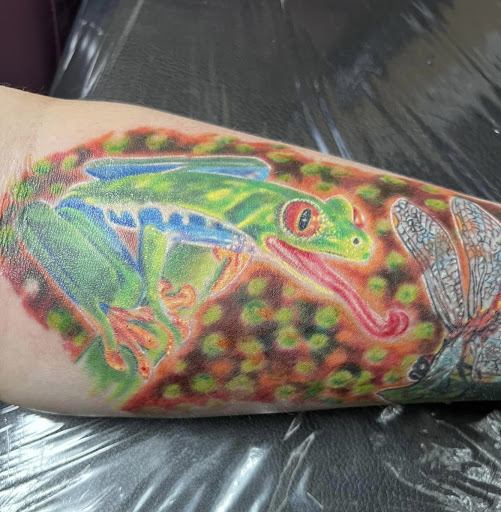 Find lion hand tattoo ideas for men for your next unique tattoo in Warner Robins at Untold Pain Tattoo Studio