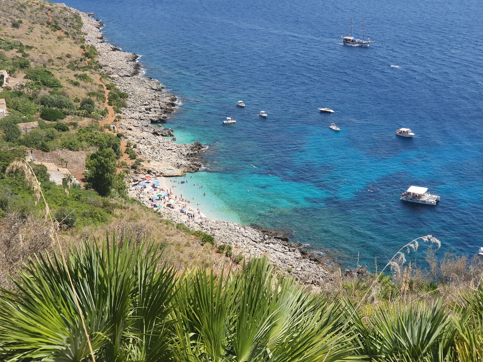 Foto de Cala Dell'uzzo com alto nível de limpeza