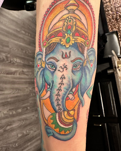 Explore roots tattoo ideas, creative tattoo ideas in East Providence, available at Shrine Tattoo Studio