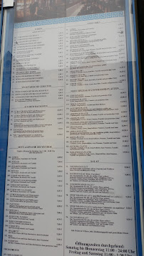 Restaurant grec Taverne Mythos à Erlangen (la carte)