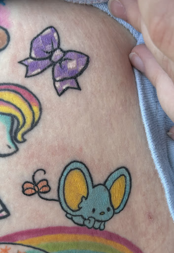 Explore chin tattoo ideas, creative tattoo ideas in Raleigh, available at Triple Moon Tattoo