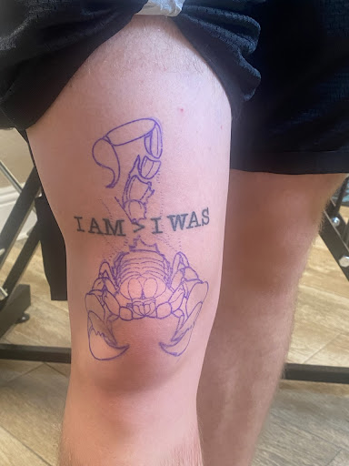 Explore cliff tattoo ideas, creative tattoo ideas in Auburndale, available at Till Death Tattoo Studio