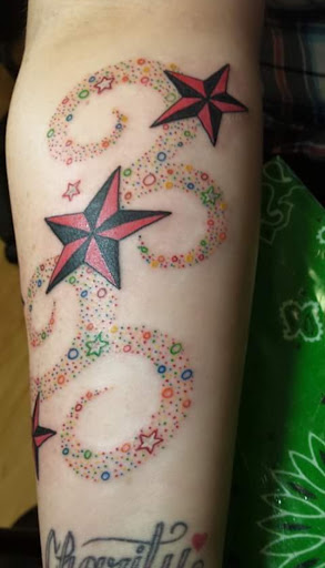 Explore flower tattoo ideas arm, creative tattoo ideas in Tulsa, available at Toxic Monkey Tattoo