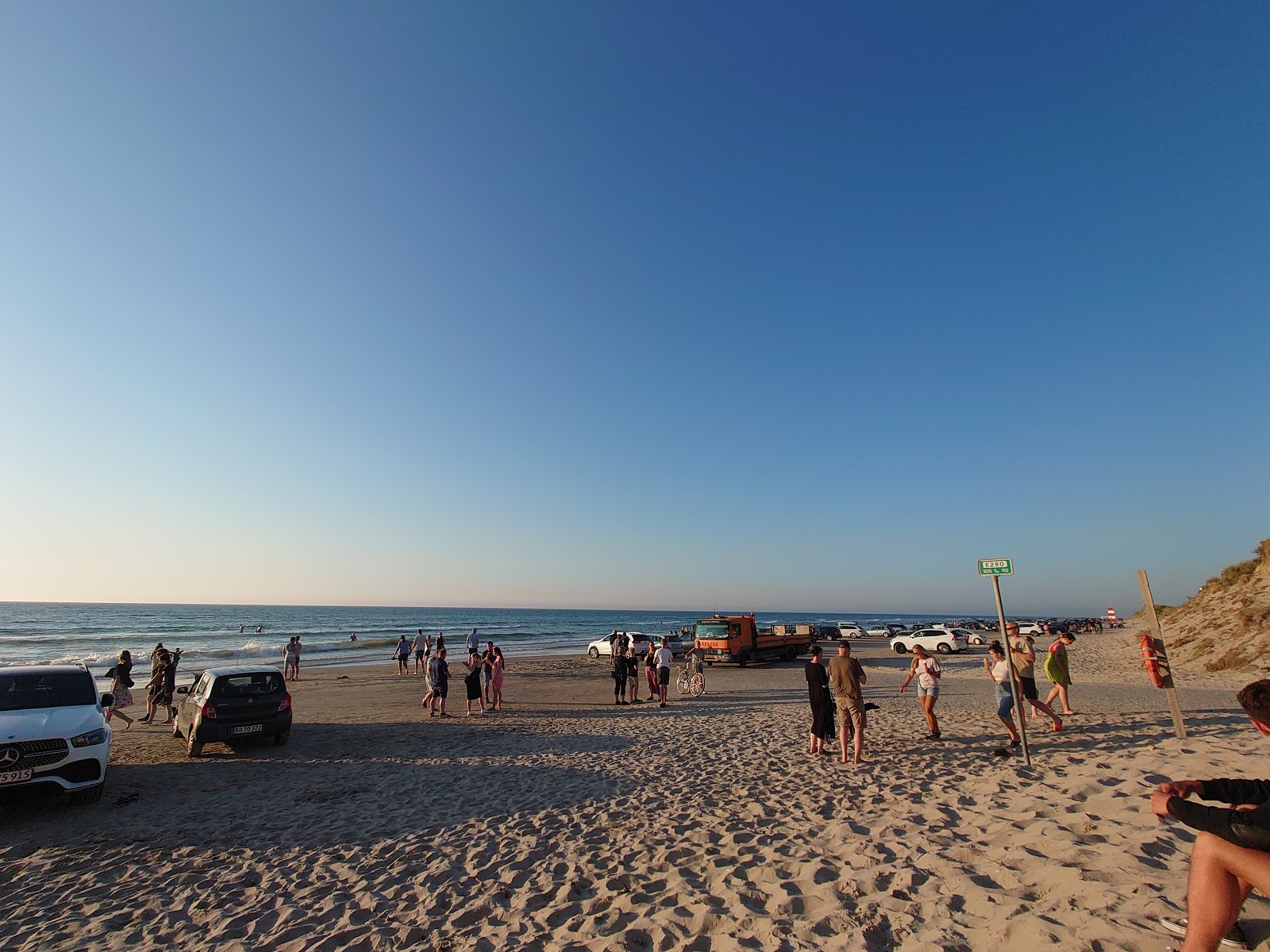 Foto van Tversted Beach gelegen in een natuurlijk gebied