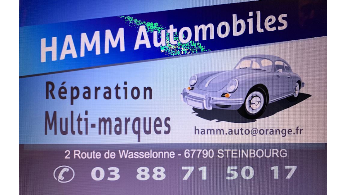 Hamm Automobiles à Steinbourg (Bas-Rhin 67)