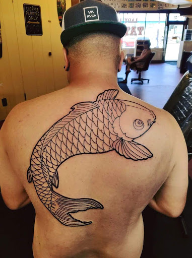 Explore tattoo cover up ideas for men, creative tattoo ideas in Kailua Kona, available at Lady Luck Tattoo & Body Piercing