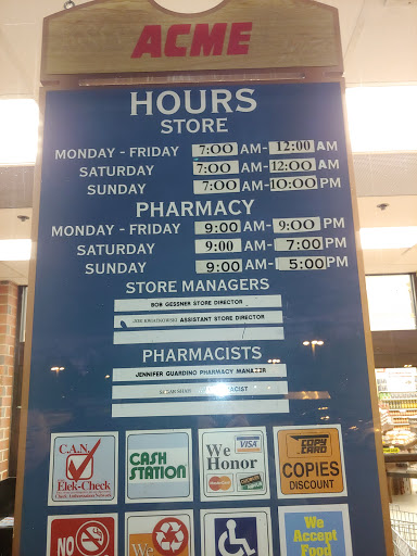 Grocery Store «ACME Markets», reviews and photos, 18 Broadway St, Browns Mills, NJ 08015, USA