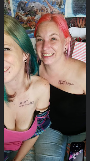 Explore tattoo ideas wife name, creative tattoo ideas in Warner Robins, available at Untold Pain Tattoo Studio