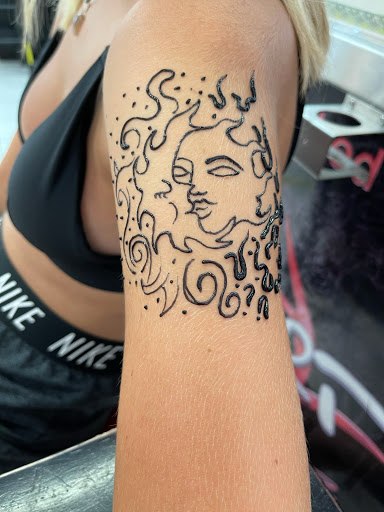 Explore simple leg tattoo ideas, creative tattoo ideas in South Padre Island, available at Peggys Temporary & Permanent Tattoos