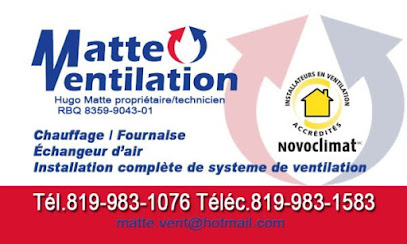 Matte Ventilation Inc