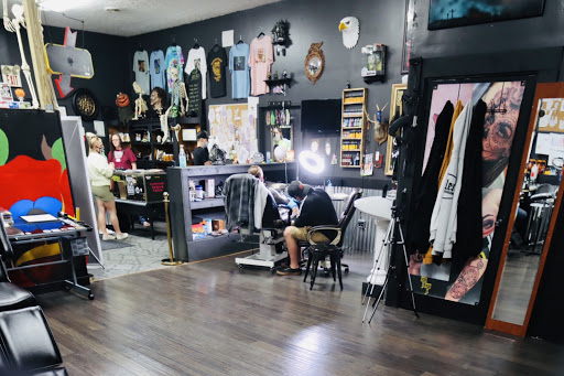 Explore deer skull tattoo ideas, creative tattoo ideas in Middletown, available at Traditionally Twisted Tattoo