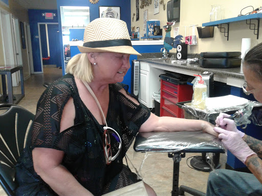 Explore gap filler tattoo background shading ideas, creative tattoo ideas in Orange Beach, available at Orange Beach Tattoos