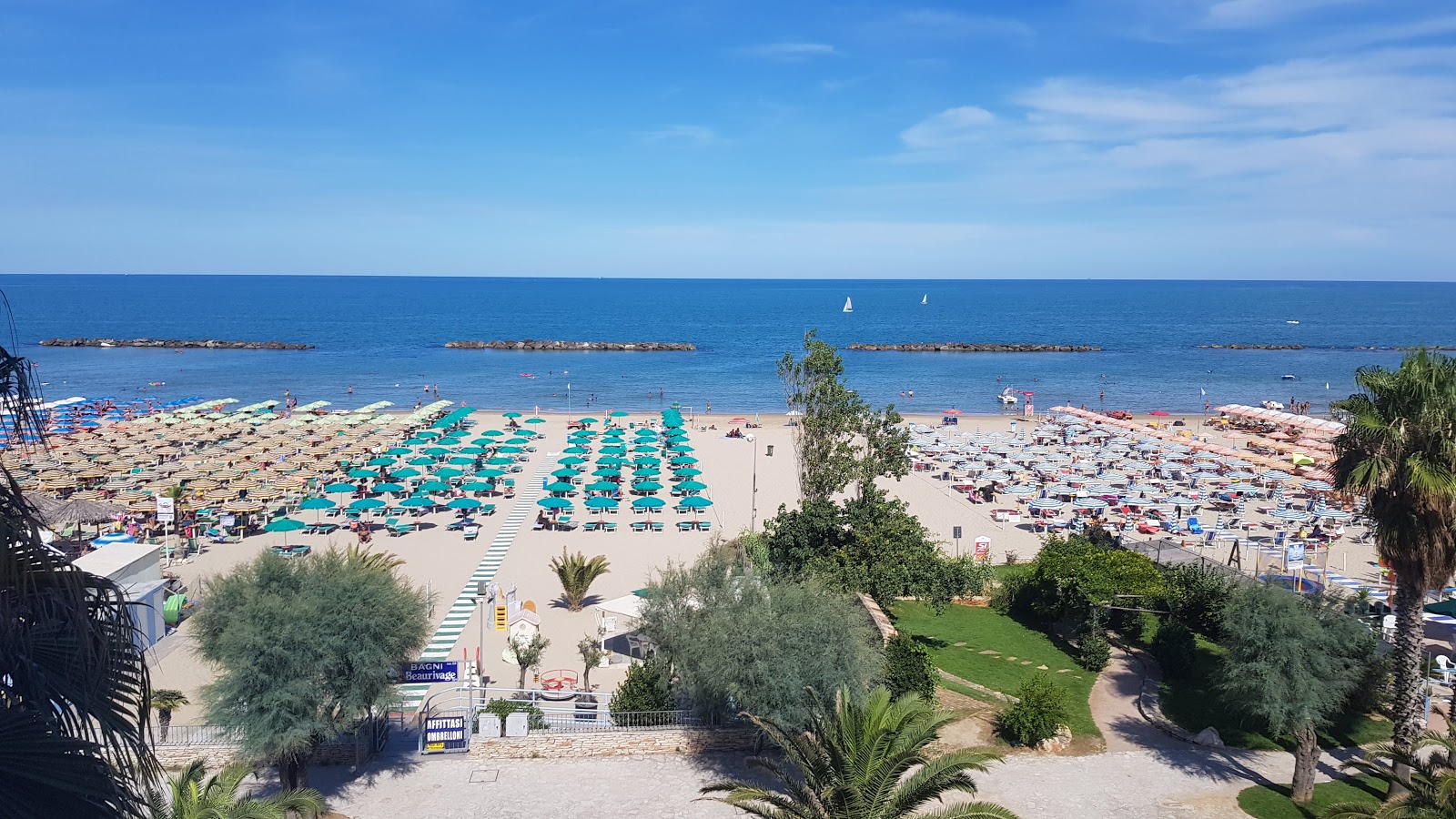 Photo de Spiaggia Campo Europa avec un niveau de propreté de très propre