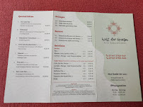 Menu / carte de Welt der Speisen à Sachsenheim