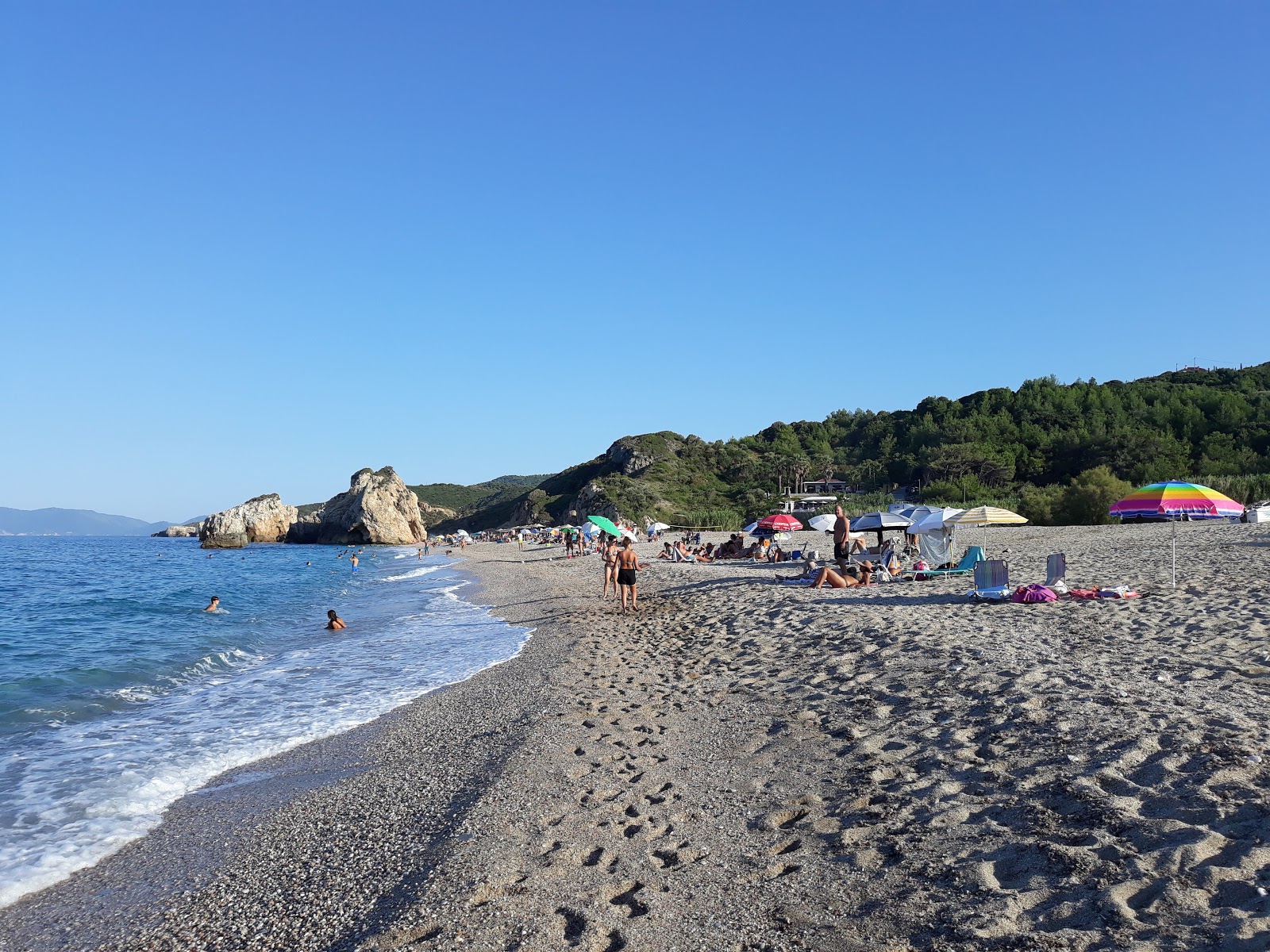 Foto av Potistika beach med liten vik