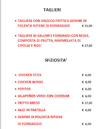 Pepitas_RistoBar à Trescore Cremasco carte