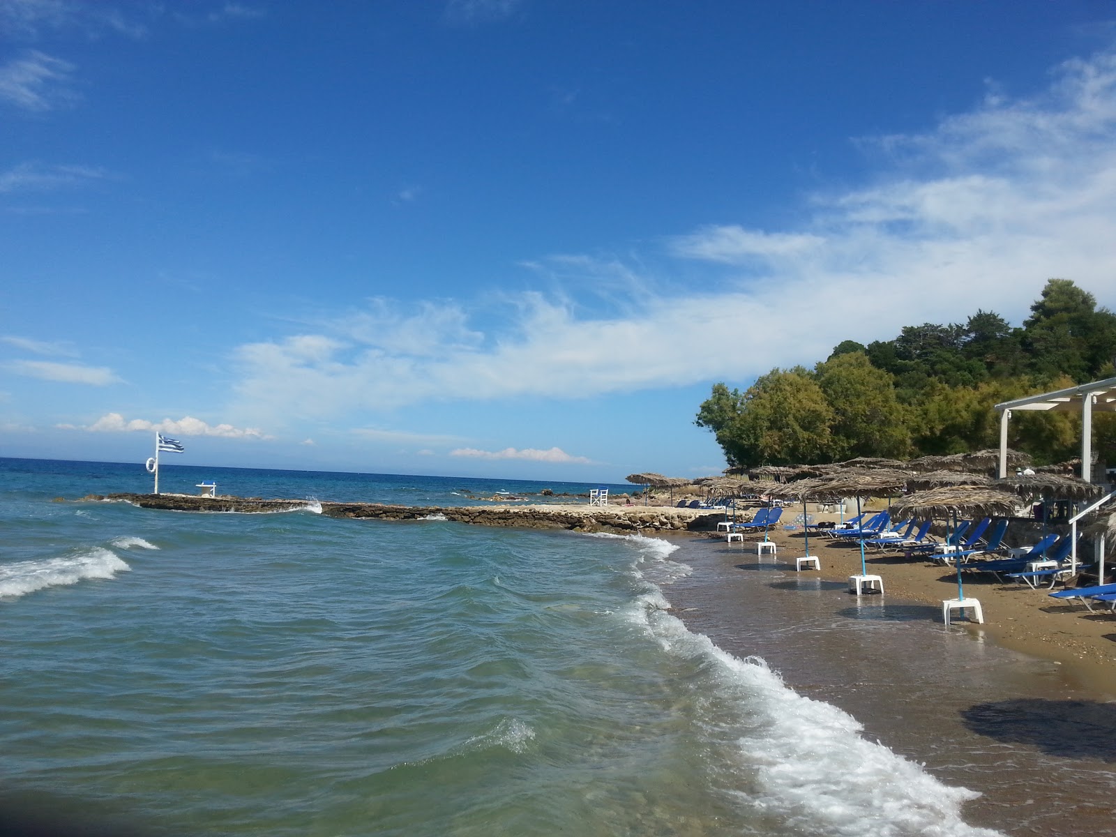 Photo de Zante beach avec un rivage spacieux