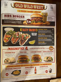 Old Wild West à Quattromiglia carte