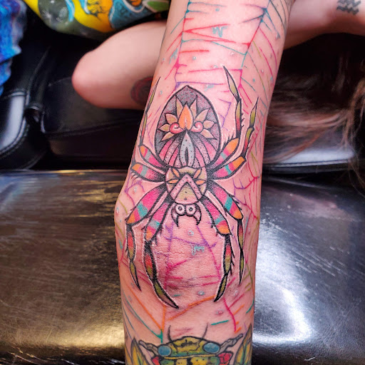 Explore small alien tattoo ideas, creative tattoo ideas in Ocean Springs, available at Heart & Daggers Tattoo Studio LLC