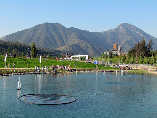 Sitios para bañarse en Santiago de Chile